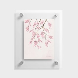 Can You Feel Spring? - Cherry Blossom  Floating Acrylic Print