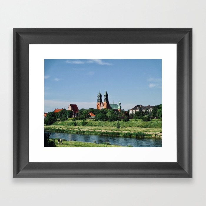 Summer in Poznan Framed Art Print