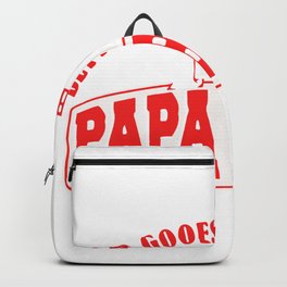 Papa Bless Pizza Better Goofs Better Backpack