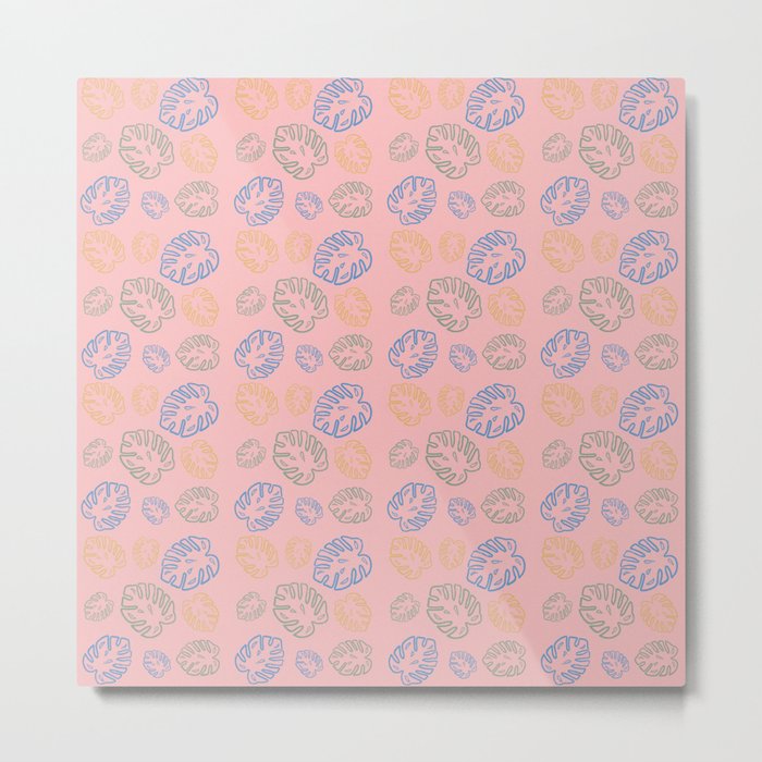 Pink pattern  Metal Print
