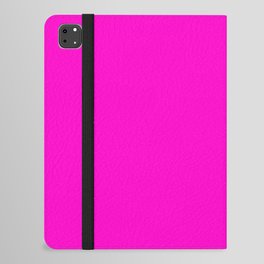 Fluorescent neon pink iPad Folio Case