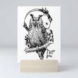 Owl-ing Mini Art Print