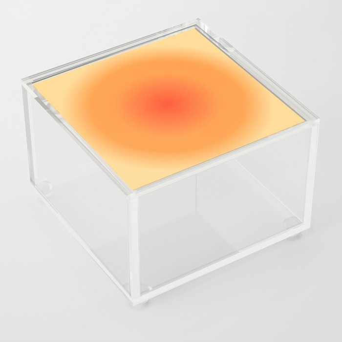 Burning Sun Soft Ombre Acrylic Box
