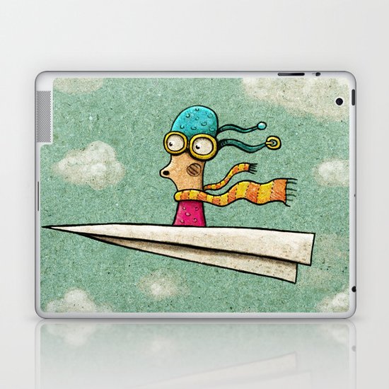 Paperplane2 Laptop & iPad Skin