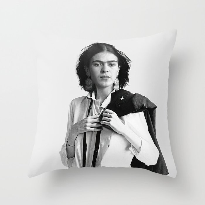 Frida kahlo throw pillow top