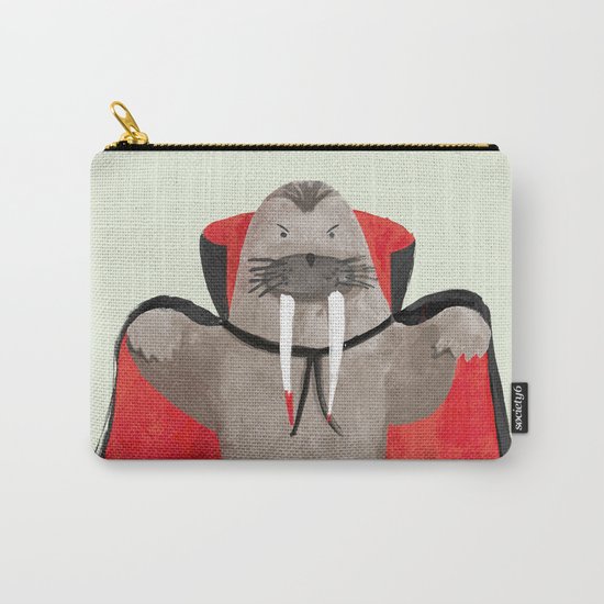 Vampire Walrus Carry-All Pouch