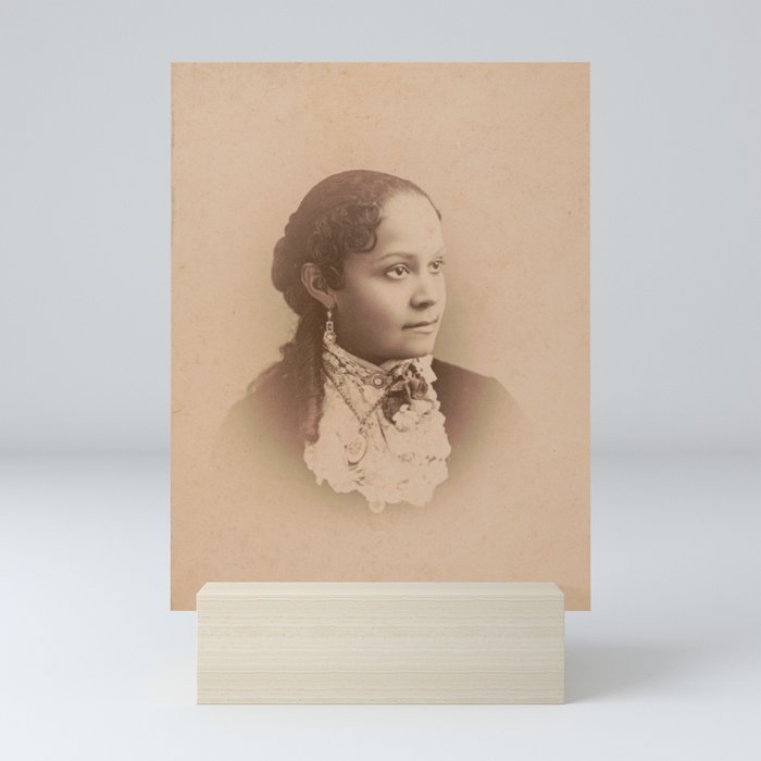 Fannie Barrier Williams Portrait, 1885 Mini Art Print