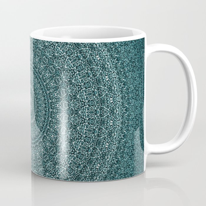 Bohemian Mandala Image Blue Coffee Mug