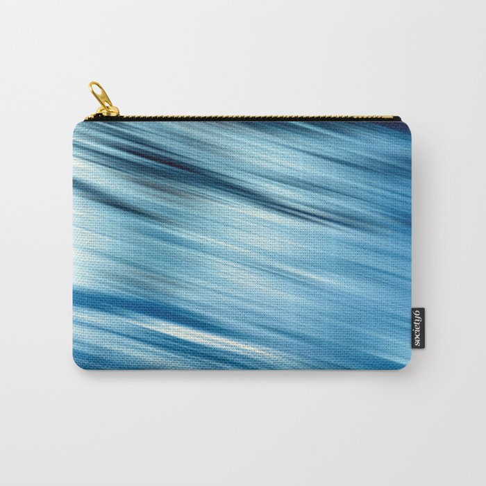 Underwater blue background Carry-All Pouch