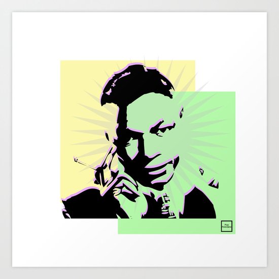 Nat King Cole Art Print