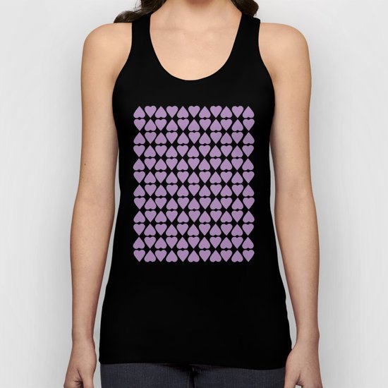 Diamond Hearts Repeat O Unisex Tank Top