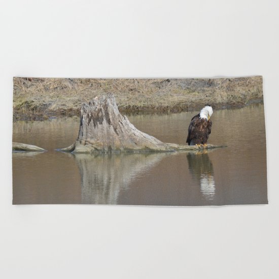 Self Reflection! Beach Towel