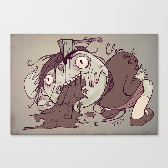 Oh my darlin' Canvas Print