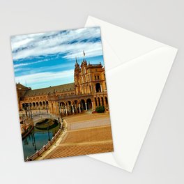 Spain Photography - Historical Landmark In Seville Stationery Card