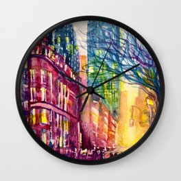 Toronto: Busy city mornings Wall Clock