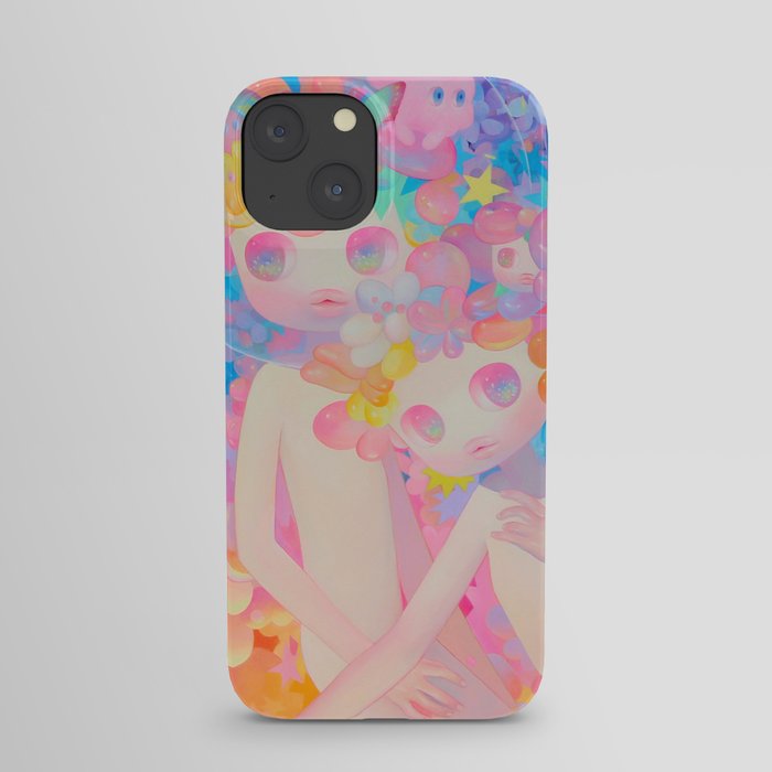 'Sunset' colorful warm art iPhone Case