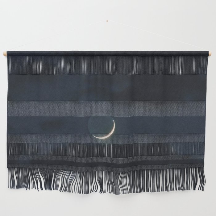 New Moon after Dark | Nature and Landscape Photography Wall Hanging