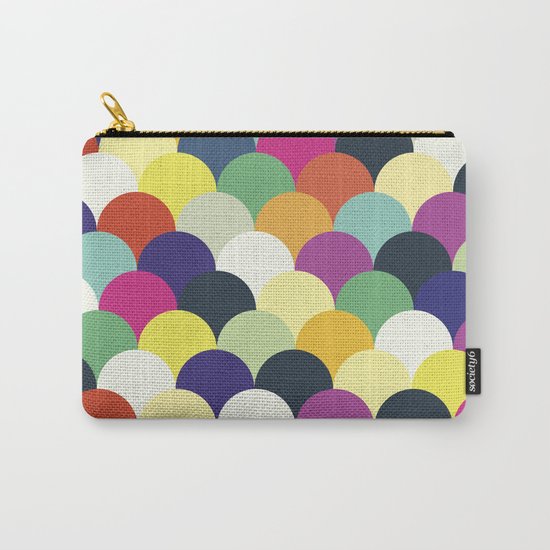 Colorful Circles Carry-All Pouch