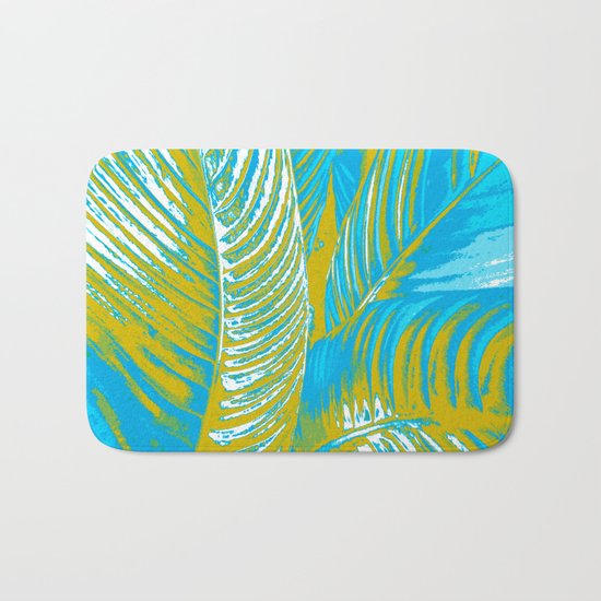 Colorful Leaves Bath Mat