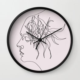 Thoughts | Line Art No.4 Wall Clock