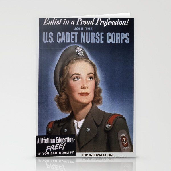 Vintage poster - U.S. Cadet Nurse Corps Stationery Cards