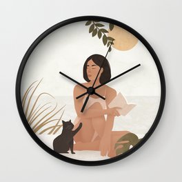 Let yourself move to the next chapter of your life Wall Clock