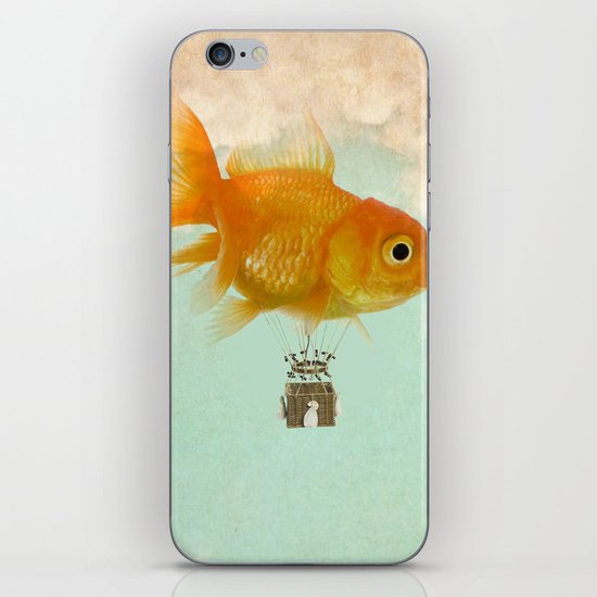 balloon fish 03 iPhone & iPod Skin