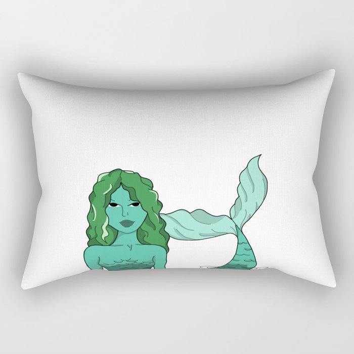 Mermaid Rectangular Pillow