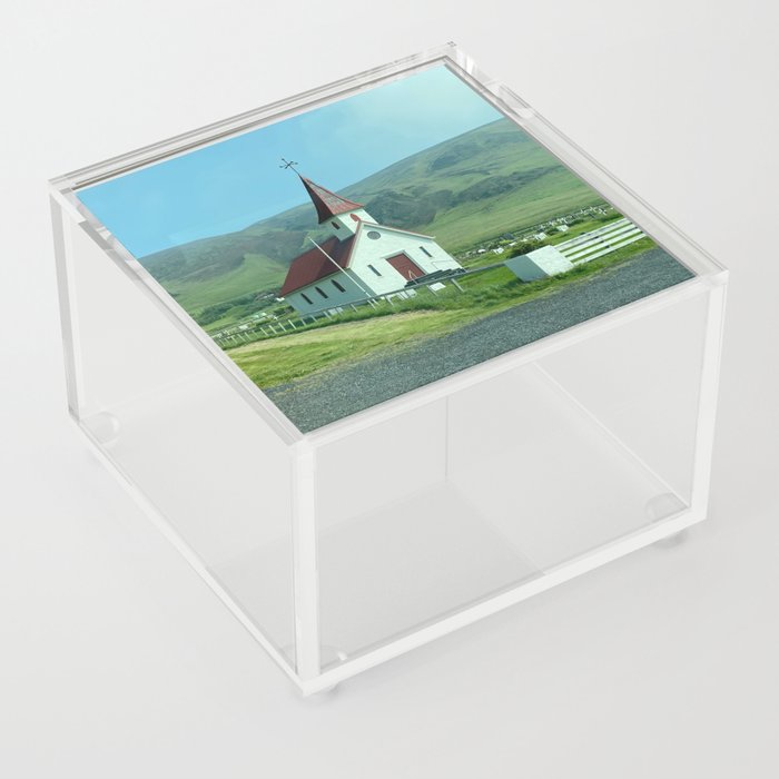 Icelandic Church Acrylic Box