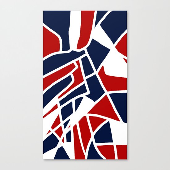 Red White & Blue Canvas Print