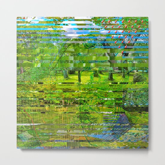Landscape of My Heart (4 as 1) Metal Print