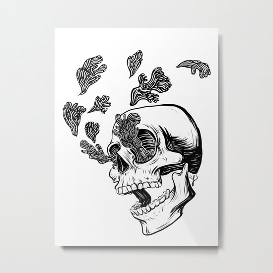 Decay Metal Print