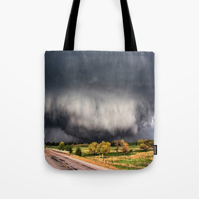 Tornado Day - Storm Touches Down in Northwest Oklahoma Tote Bag