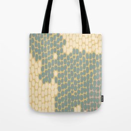 Retro abstract snake skin design Tote Bag