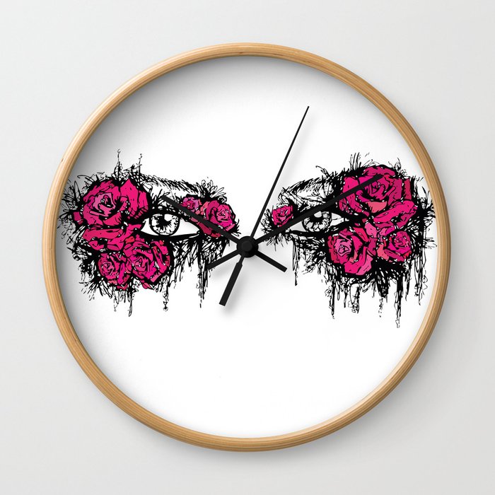 If I Could hide your eyes  Wall Clock