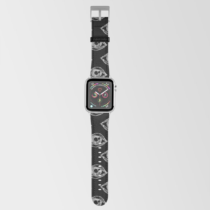 Eye of wisdom pattern - Black & White -  Mix & Match with Simplicity of Life Apple Watch Band