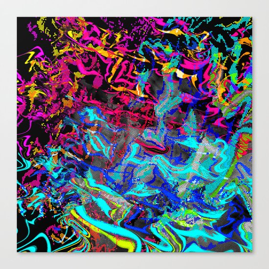 don't try - just make! Canvas Print