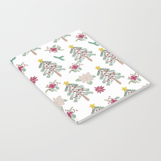 Christmas Pattern Notebook