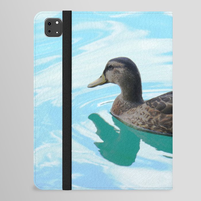 duck and lake iPad Folio Case