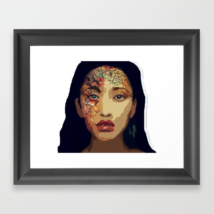 Pocahontas Framed Art Print