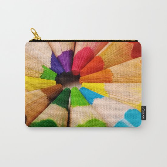 Colorful Pencils Carry-All Pouch