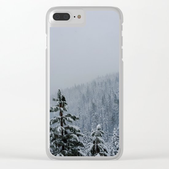 Winter Wonderland Clear iPhone Case