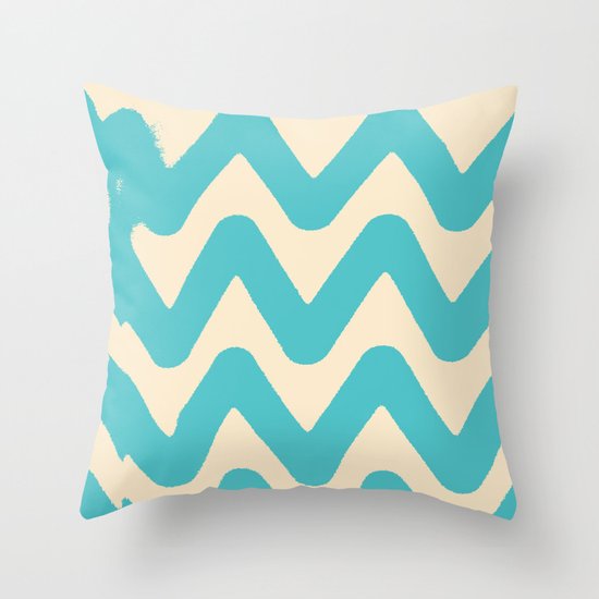 Sunset Breaks Throw Pillow