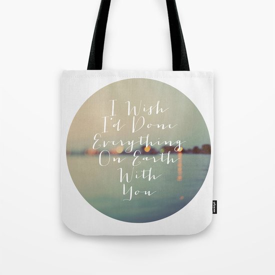 Everything On Earth Tote Bag