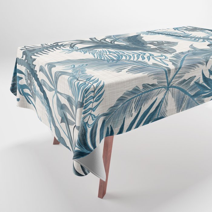 Navy Forrest Tablecloth