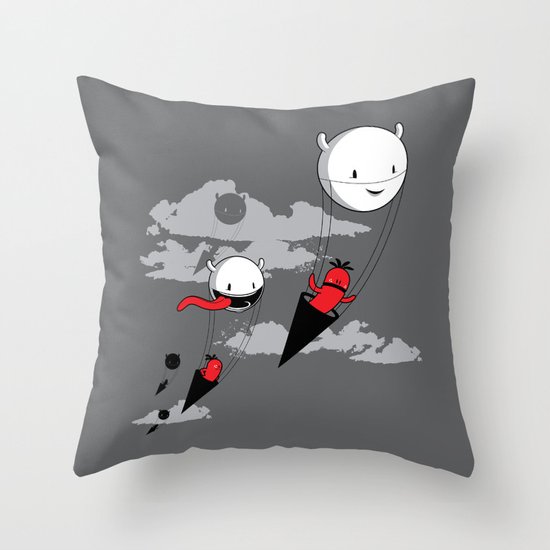 Acute Invasion Throw Pillow