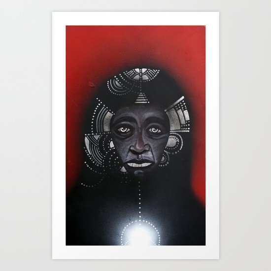 Anderson & The Tribe of Man Art Print