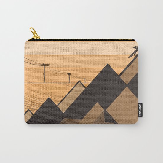 Little mountains and a car Carry-All Pouch