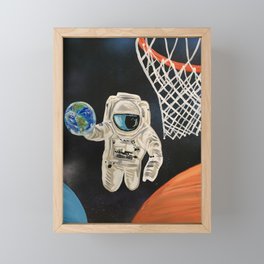 Space Games Framed Mini Art Print