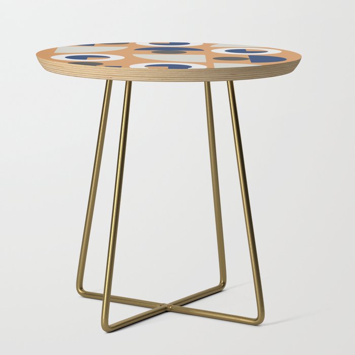 Classic geometric arch circle composition 25 Side Table